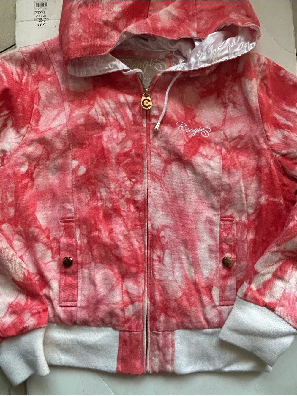 Googi Woman’s Pink Tie-Dye jacket